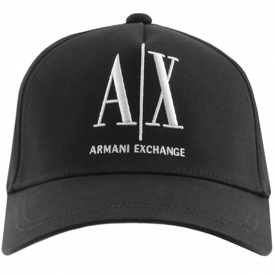 Alternative Image for ProductArmani Exchange logo Baseball Cap Black1